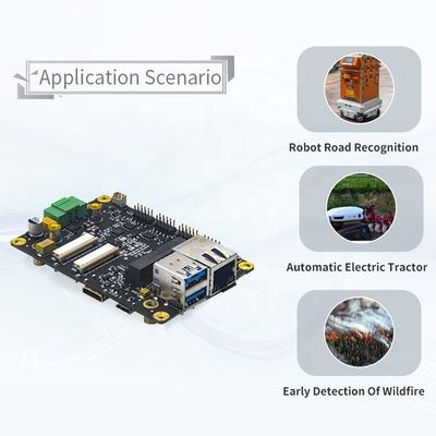 SD 1 * Micro SD Embedded Carrier Board για το NVIDIA Jetson NANO/Xavier NX/TX2 NX Module