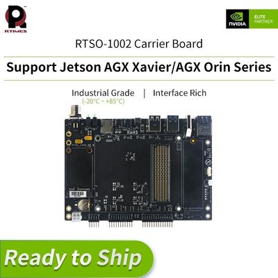 Ενσωματωμένο Ναι RTSO-1002 Πλάκα μεταφορέα για NVIDIA Jetson AGX Orin Module Edge Computing