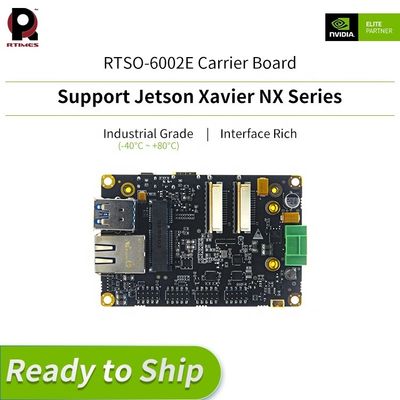 RTSO-6002E Carrier Board για το Jetson Xavier NX Module NVIDIA Επίσημος συνεργάτης σε πραγματικό χρόνο