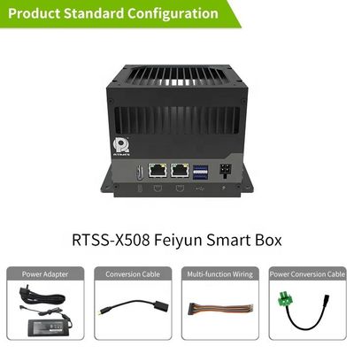 Jetson AGX Xavier Developer Kit και Feiyun Smart Box RTSS-X508 Ενέργεια 9V 20V DC