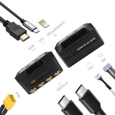 Jetson Orin Nano 4GB Module Φανατήριος Θερμοδιάσπαση Κεφάλαιο Περιβλήματος για την επόμενη γενιά ρομποτικής