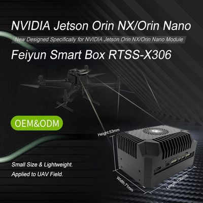 Jetson Orin Nano 4GB Module Φανατήριος Θερμοδιάσπαση Κεφάλαιο Περιβλήματος για την επόμενη γενιά ρομποτικής
