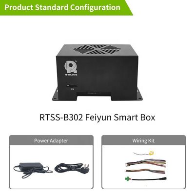 Waveshare Jetson Orin NX 16GB Ενσωματωμένη ενσωματωμένη περίπτωση AI για Feiyun Smart Box