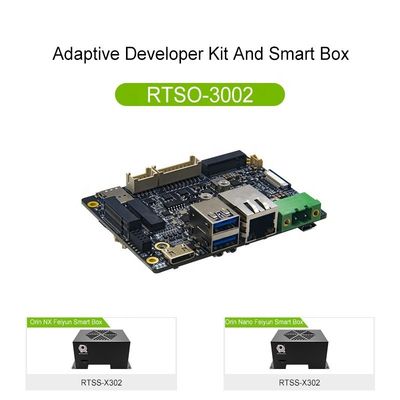 Μικρό μέγεθος RTSO-3002 Carrier Board Σχεδιασμένο για την μονάδα Jetson Orin NX στη βιομηχανία UAV